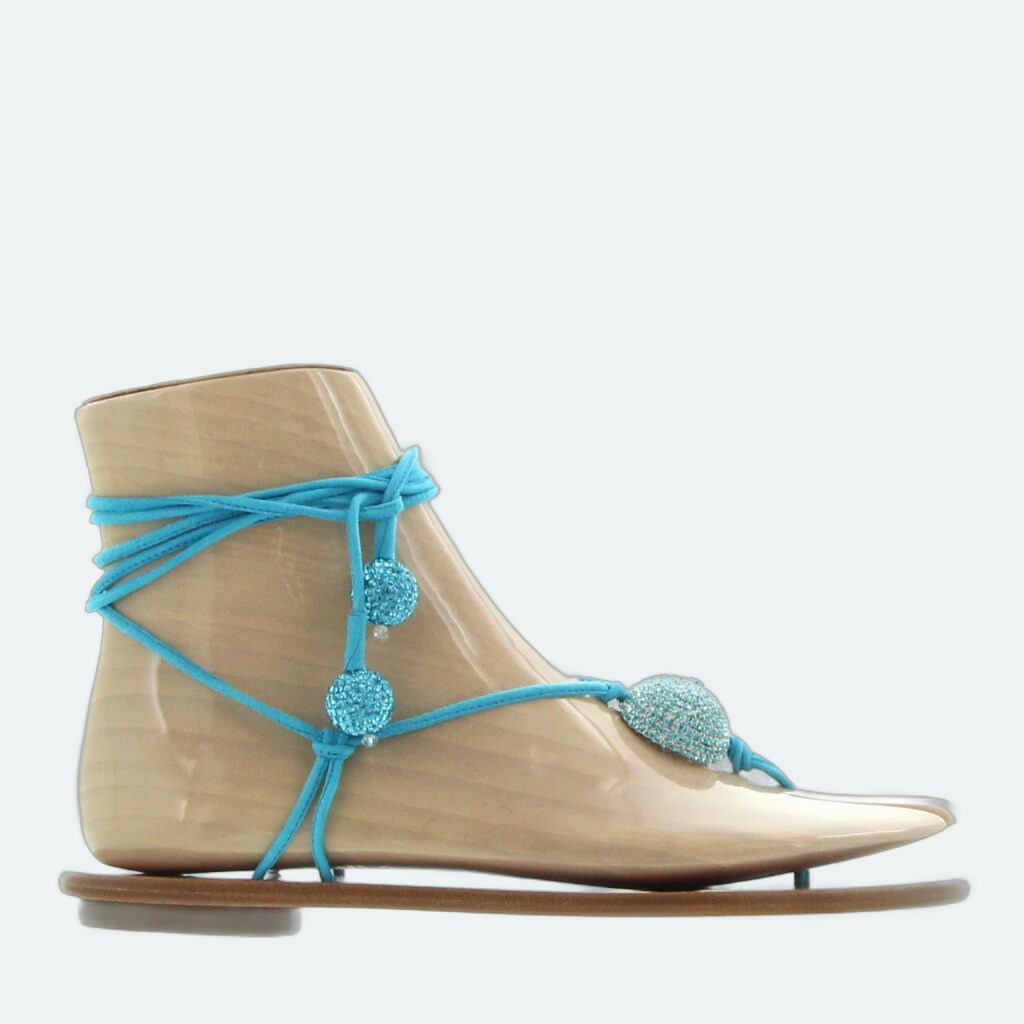 Aquazzura - Jackie Sandal Flat - Copacabana Blue