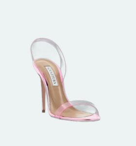 Aquazzura - So Nude Plexy Sandal 105 English Rose - Image 2