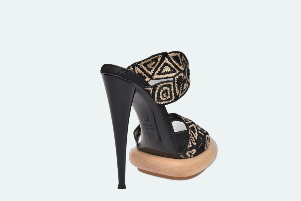 Claudio Merazzi - Manila Sandal - Black-Natural