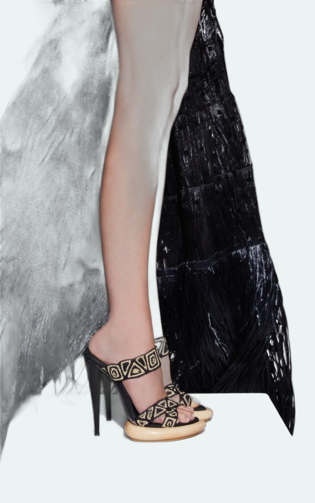 Claudio Merazzi - Manila Sandal - Black-Natural