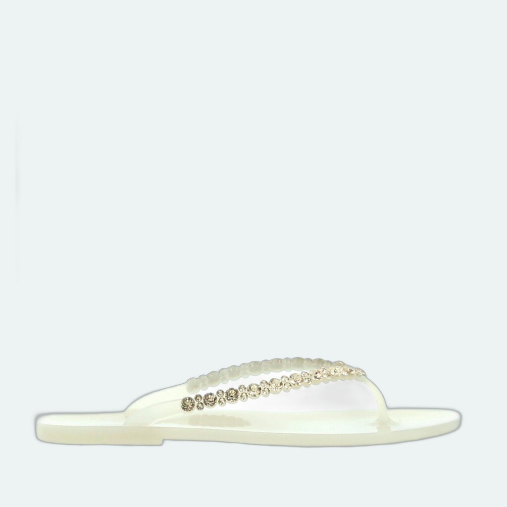 Carla Saint Barth - Jelly Sandal Chiara - Ivory