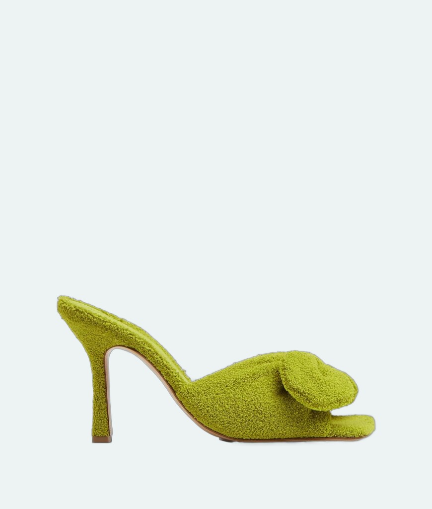 Bottega Veneta - Stretch Towel Mule - Kiwi