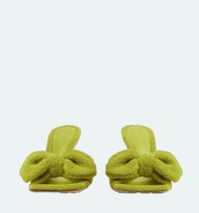 Bottega Veneta - Stretch Towel Mule - Kiwi - Image 2
