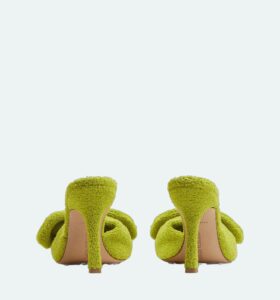 Bottega Veneta - Stretch Towel Mule - Kiwi - Image 3