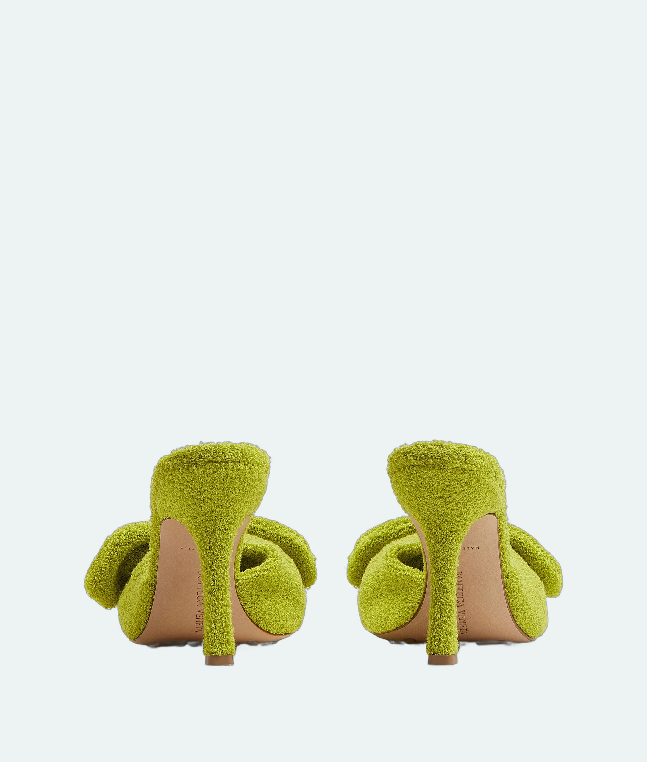 Bottega Veneta - Stretch Towel Mule - Kiwi - Image 3