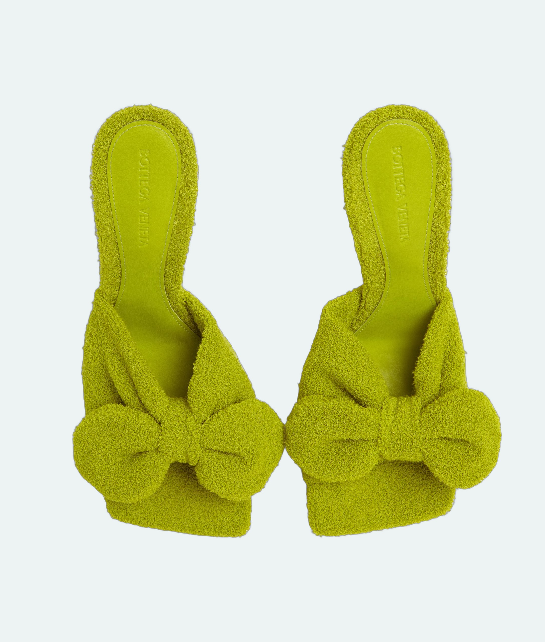 Bottega Veneta - Stretch Towel Mule - Kiwi - Image 4