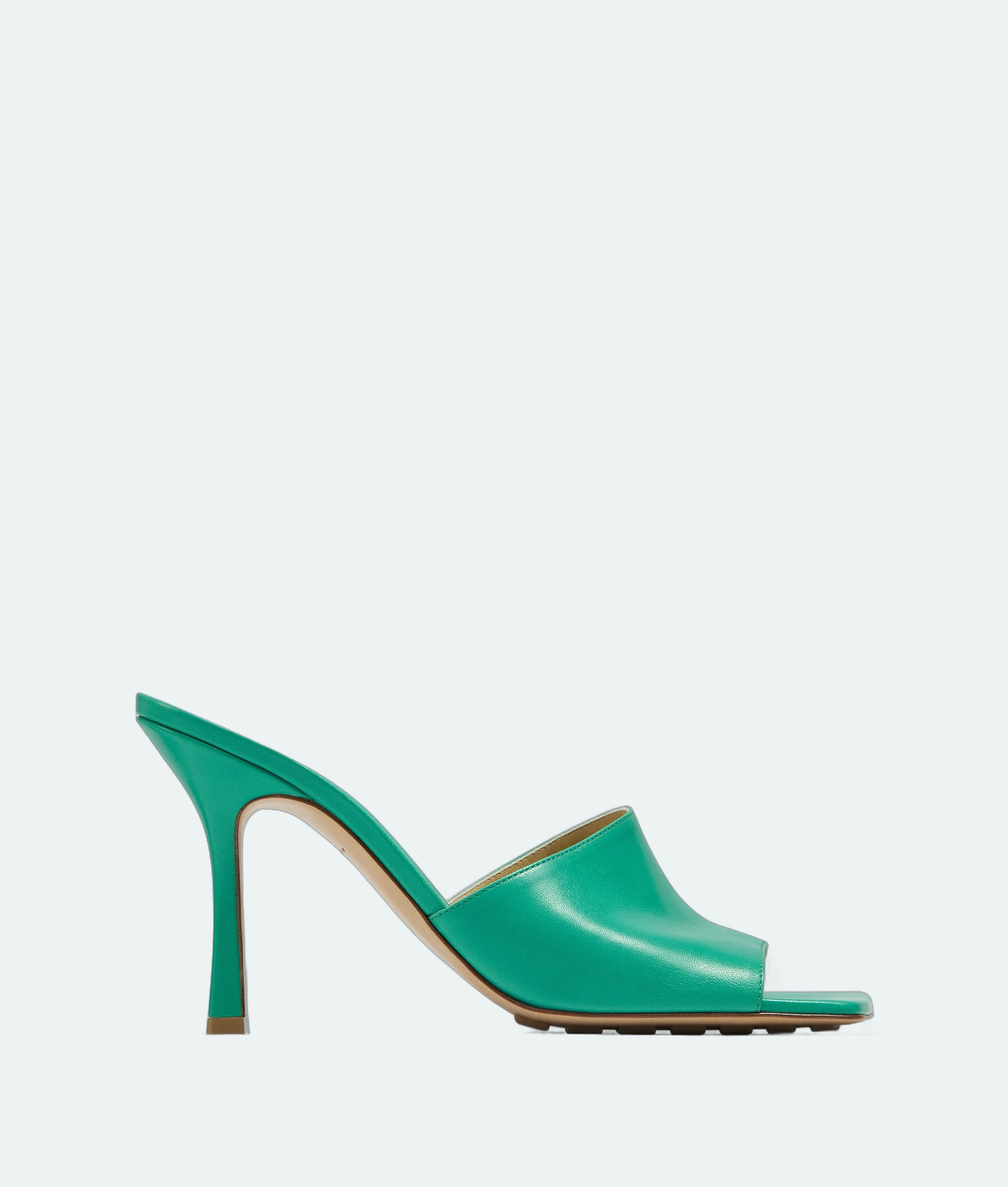 Bottega Veneta - Stretch Mule - Acid Turquoise - Image 1