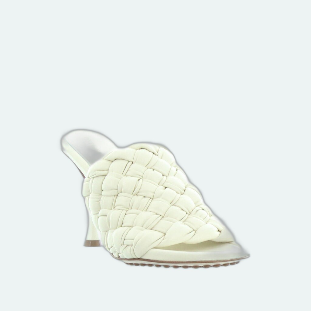 Bottega Veneta - Dot Wave Sandal - White
