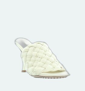 Bottega Veneta - Dot Wave Sandal - White - Image 2