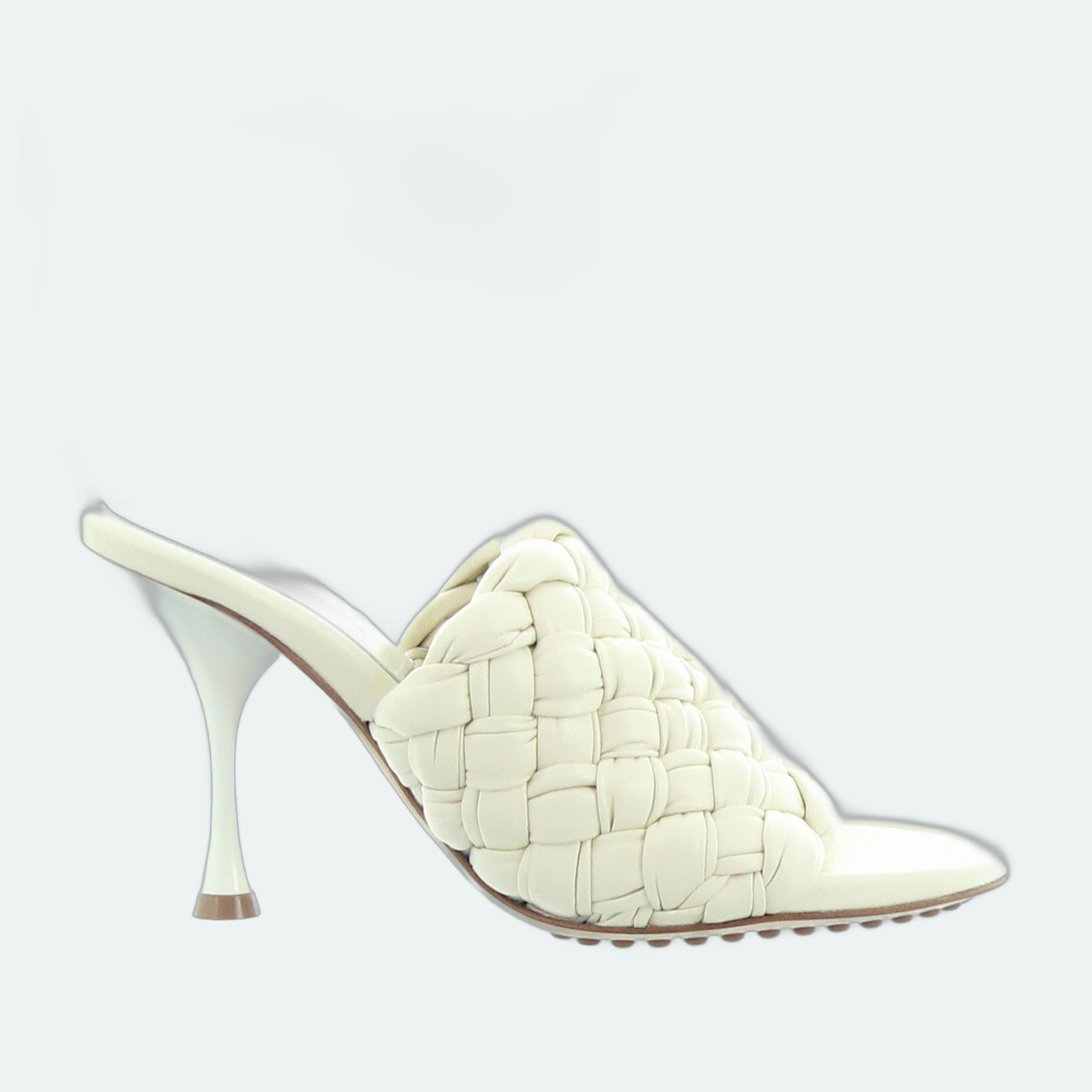 Bottega Veneta - Dot Wave Sandal - White - Image 1