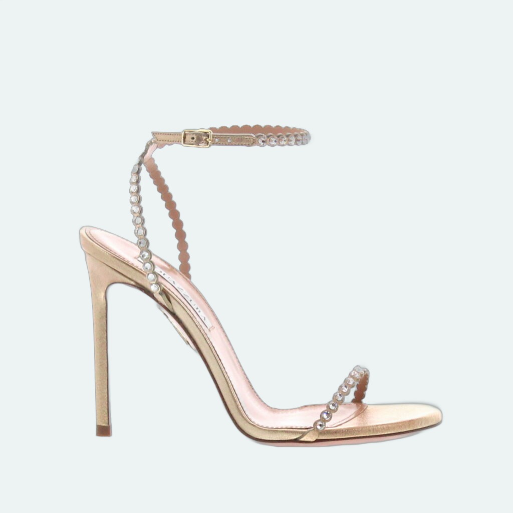 Aquazzura - Mini-Tequila Sandal - Soft Bronze