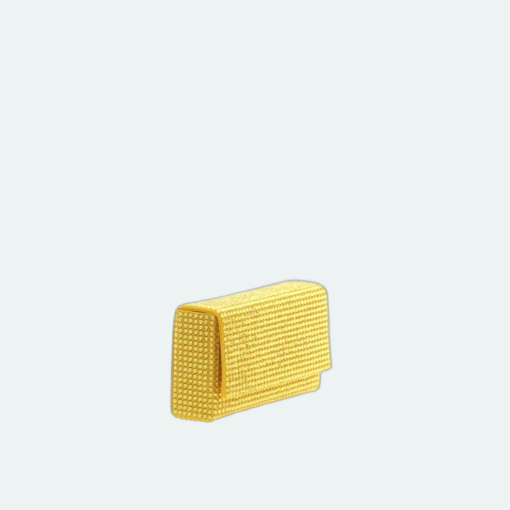 Amina Muaddi - Superamini Paloma Satin - Golden Yellow