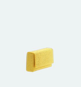 Amina Muaddi - Superamini Paloma Satin - Golden Yellow - Image 2
