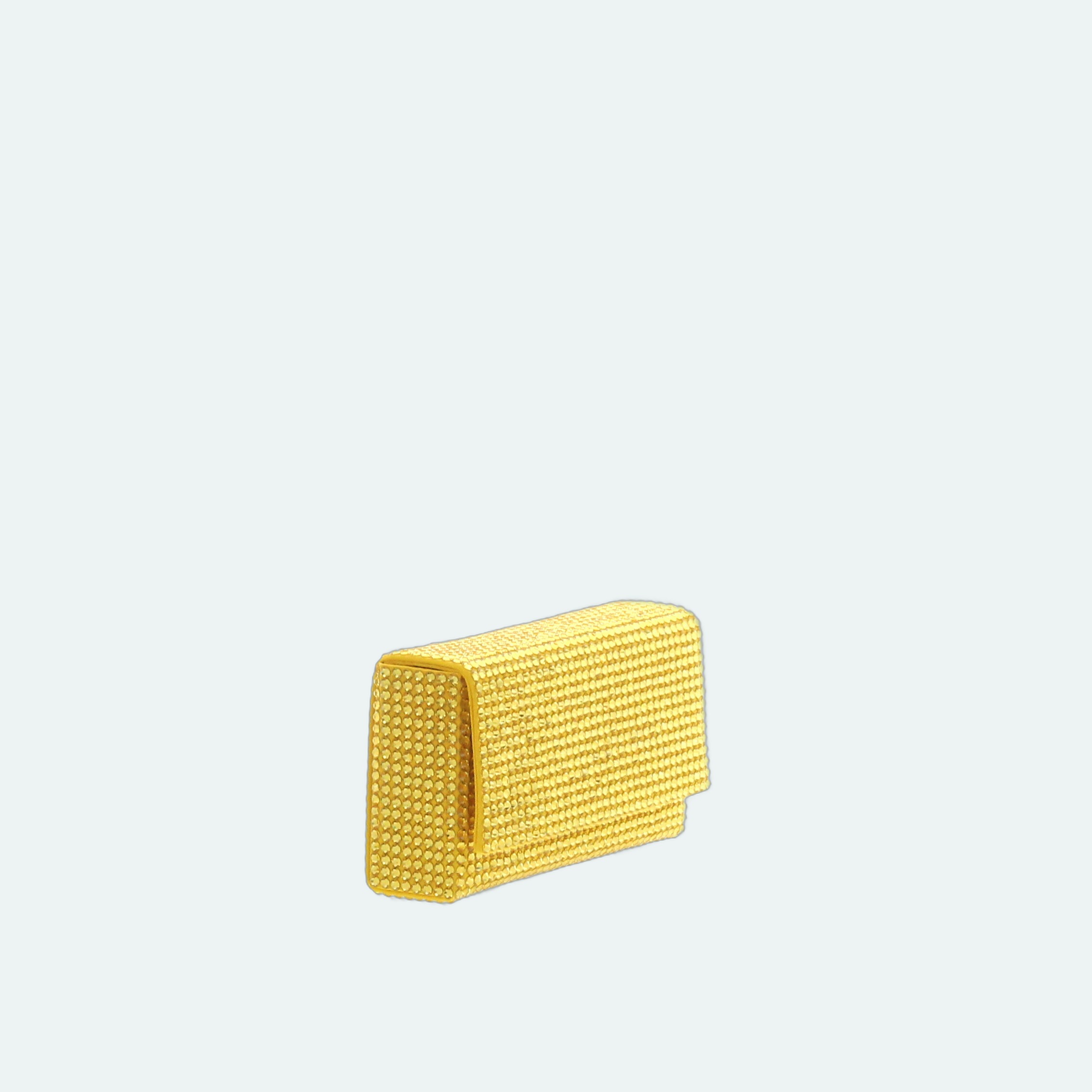 Amina Muaddi - Superamini Paloma Satin - Golden Yellow - Image 2