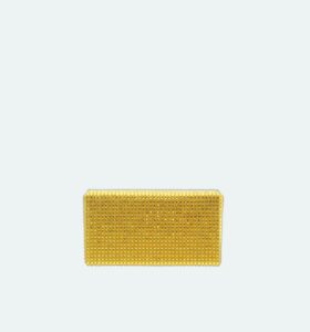 Amina Muaddi - Superamini Paloma Satin - Golden Yellow - Image 3