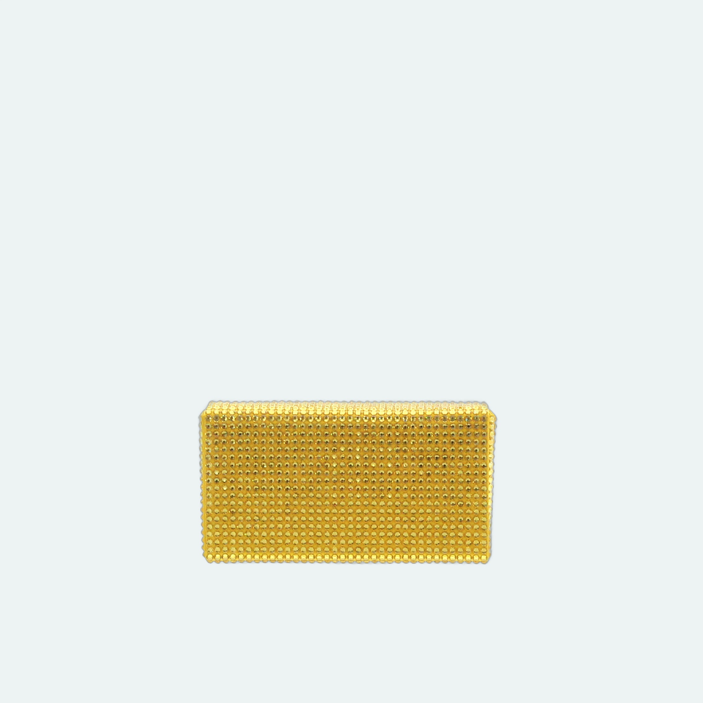 Amina Muaddi - Superamini Paloma Satin - Golden Yellow - Image 3