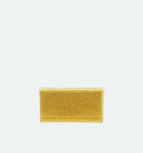 Amina Muaddi - Superamini Paloma Satin - Golden Yellow - Image 1