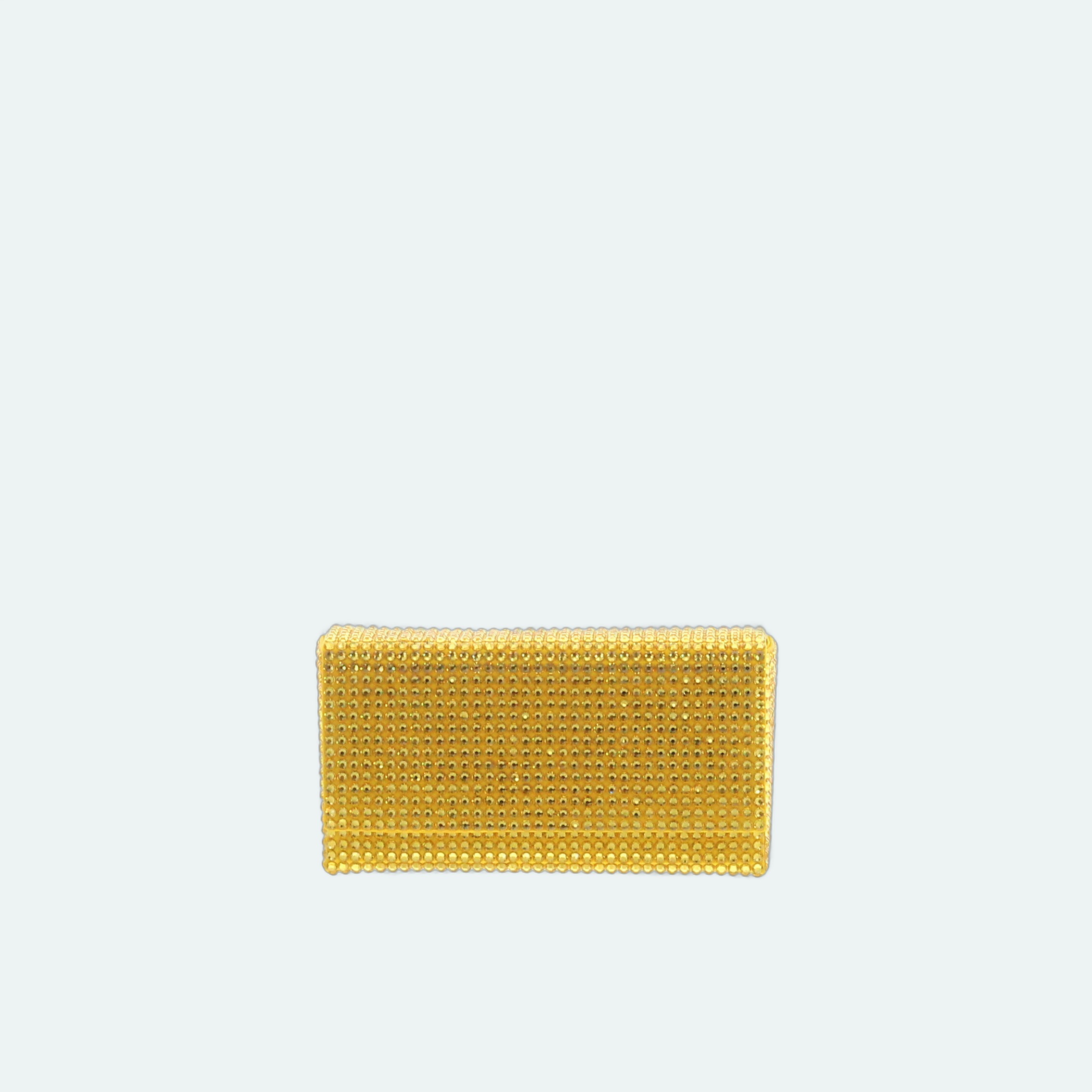 Amina Muaddi - Superamini Paloma Satin - Golden Yellow - Image 1
