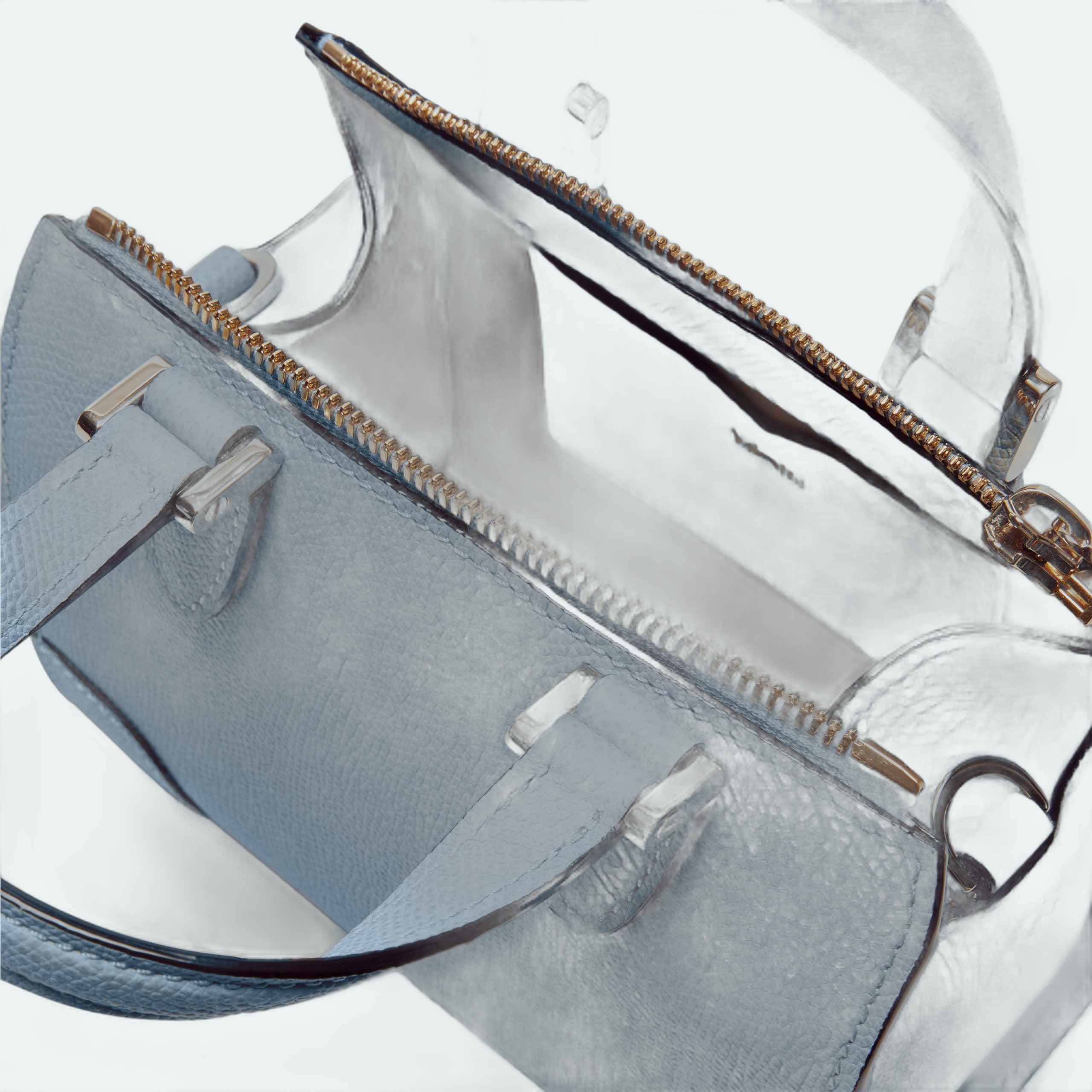 Valextra - Babila Crossbody Micro Bag Shirt - Image 2