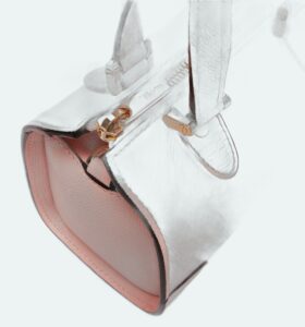 Valextra - Babila Crossbody Micro Bag Peonia - Image 2