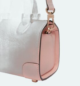 Valextra - Babila Crossbody Micro Bag Peonia - Image 3