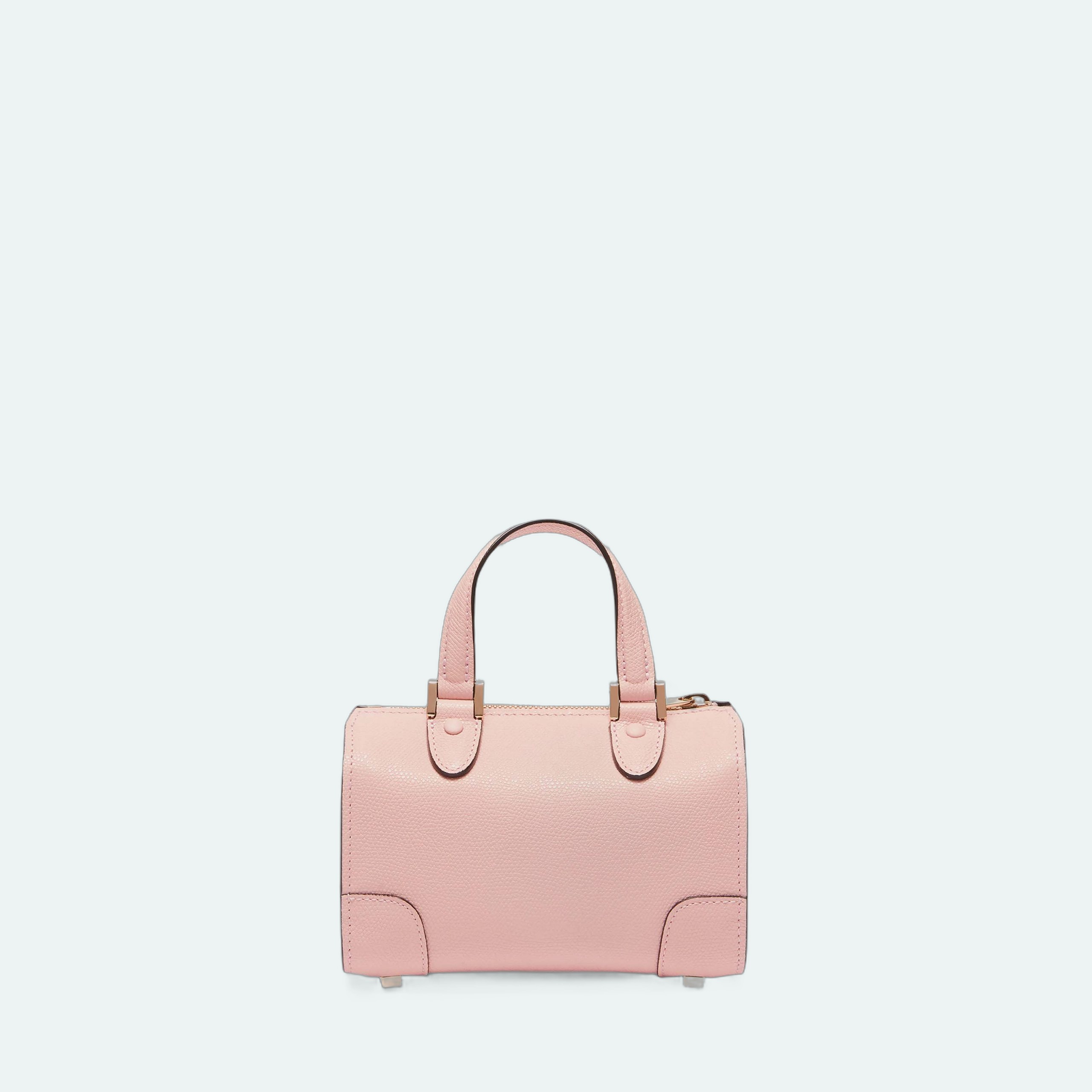 Valextra - Babila Crossbody Micro Bag Peonia - Image 5