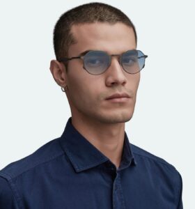 Movitra - Achille Gun with Flash Electric Light Blue Lenses - Image 4