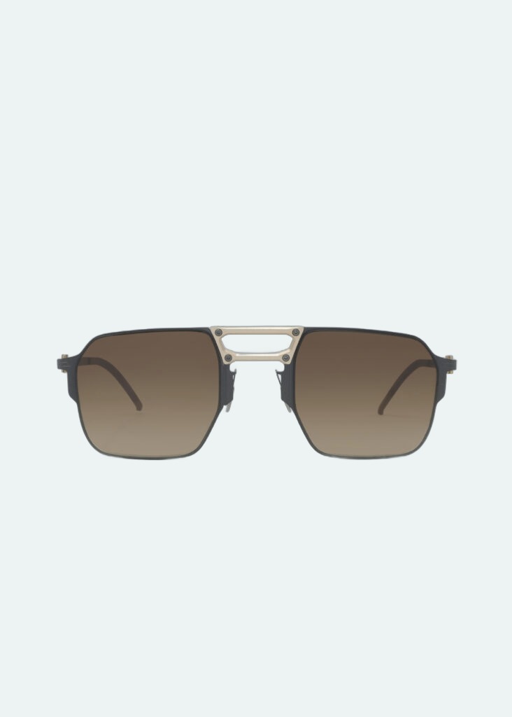 Movitra - Joe Rose Gold with Gradient Brown Lenses
