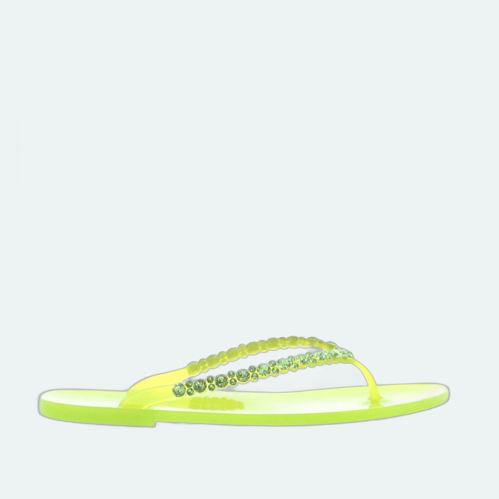 Carla Saint Barth - Jelly Sandal Chiara - Citrus Green