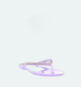 Carla Saint Barth - Jelly Sandal Chiara - Amethyst - Image 2