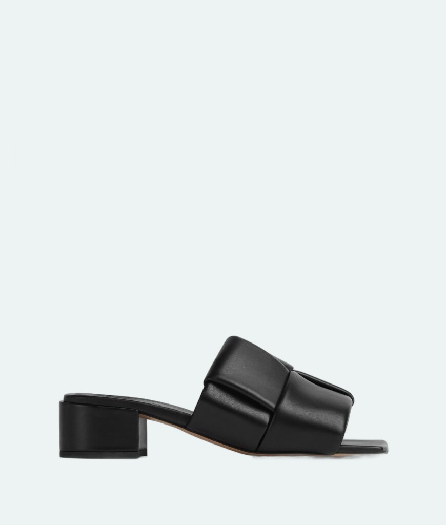 Bottega Veneta - Patch Sandal Black