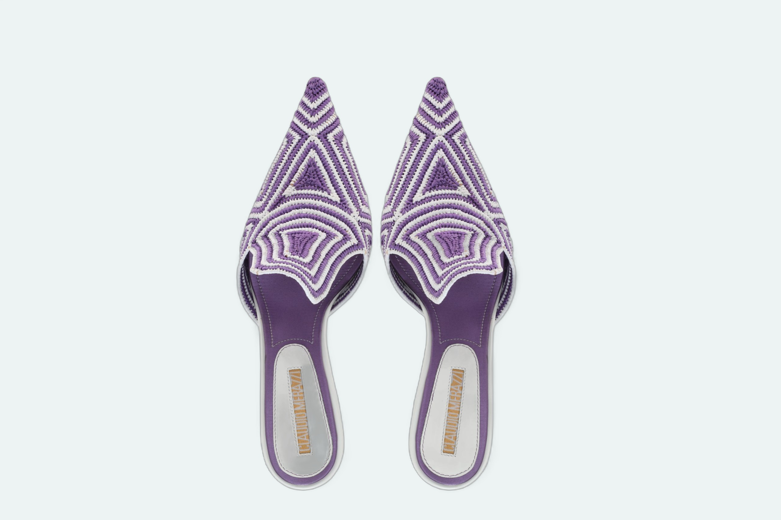 Claudio Merazzi - Alexa Sabot - White/Lilla - Image 3