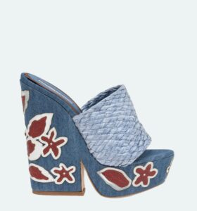 Claudio Merazzi - Ueban Wedge - Denim - Image 1
