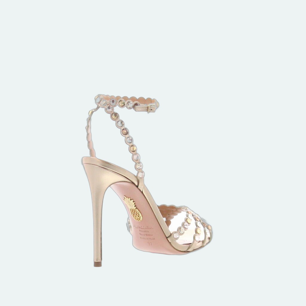 Aquazzura - Tequila Sandal 105 - Light Copper