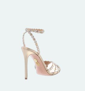 Aquazzura - Tequila Sandal 105 - Light Copper - Image 3