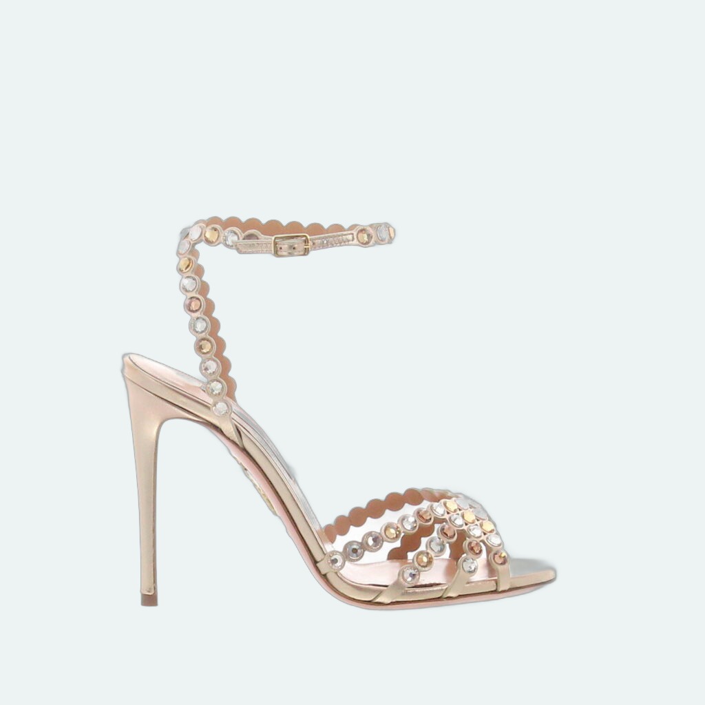 Aquazzura - Tequila Sandal 105 - Light Copper