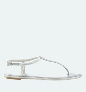 Rene Caovilla - Diana Sandal - Silver - Image 1