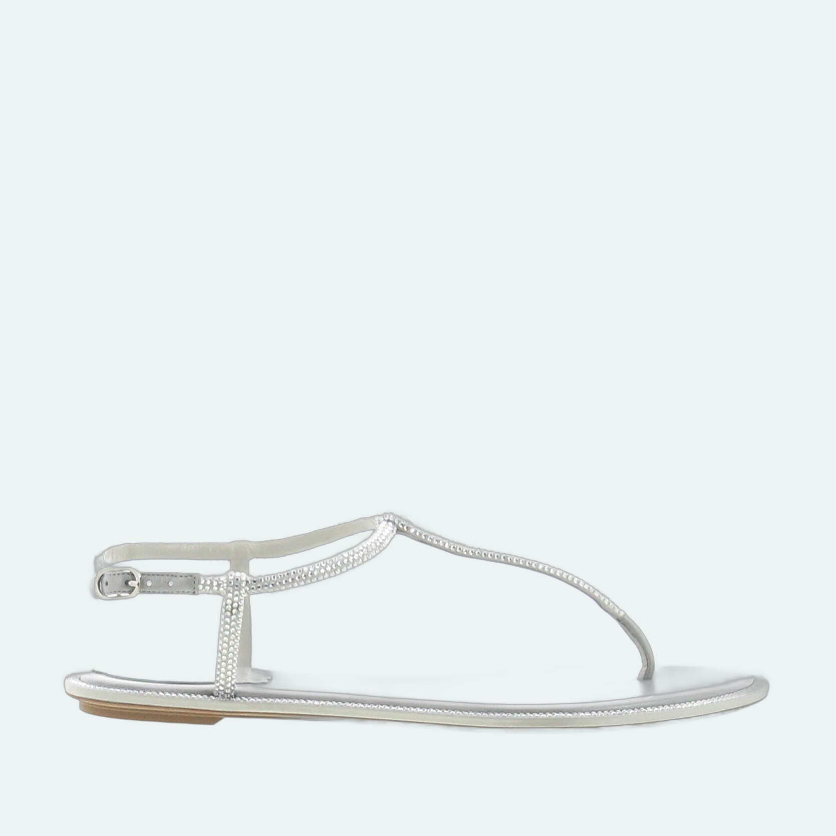 Rene Caovilla - Diana Sandal - Silver - Image 1