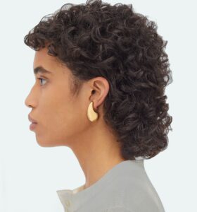 Bottega Veneta - Drop Earrings - Gold - Image 3