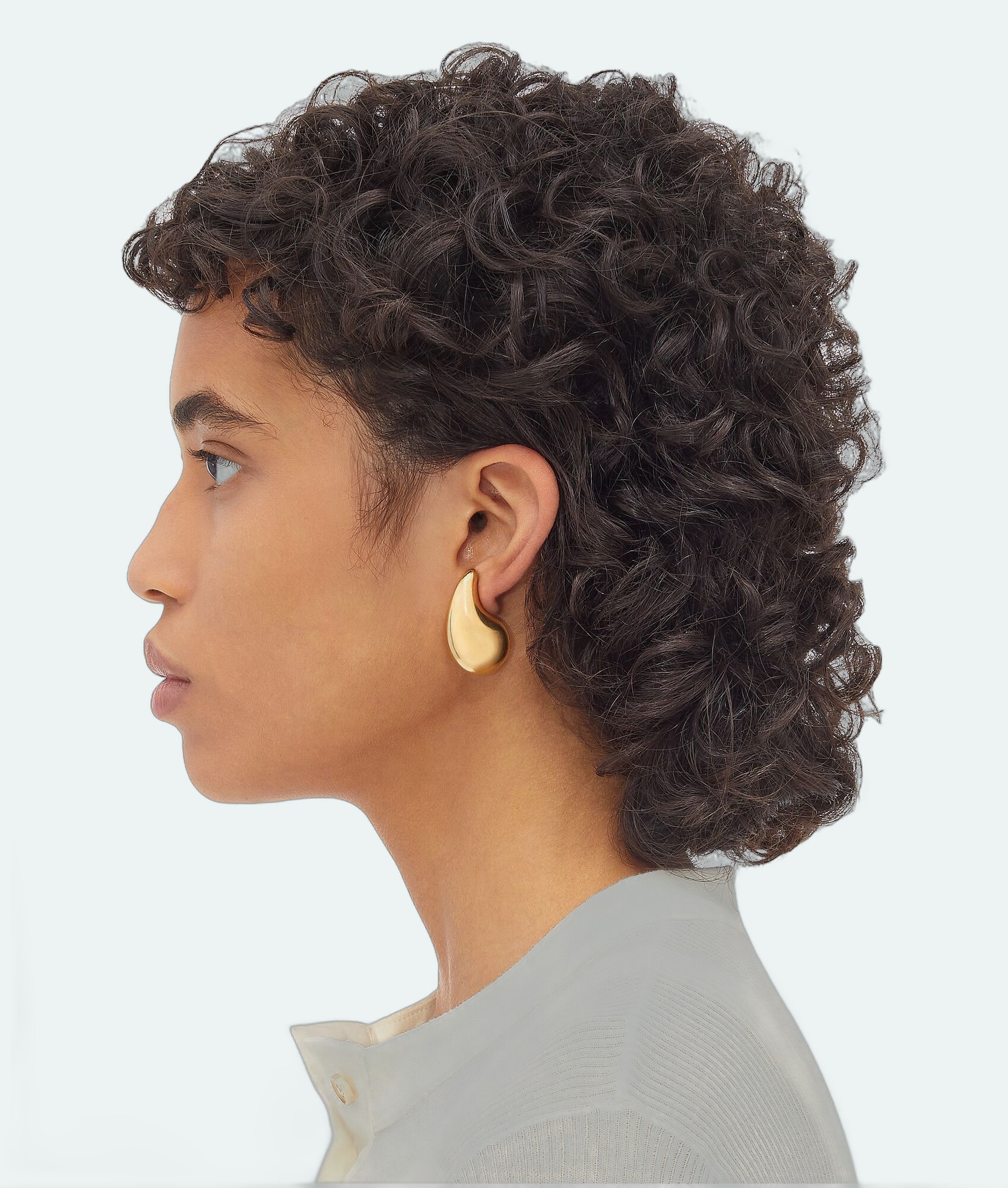 Bottega Veneta - Drop Earrings - Gold - Image 3