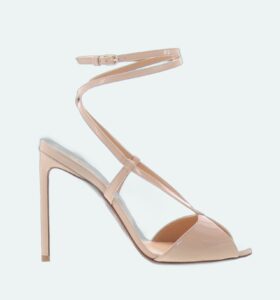 Francesco Russo - Peep-Toe Sandal - Powder - Image 1