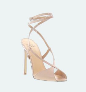Francesco Russo - Peep-Toe Sandal - Powder - Image 2