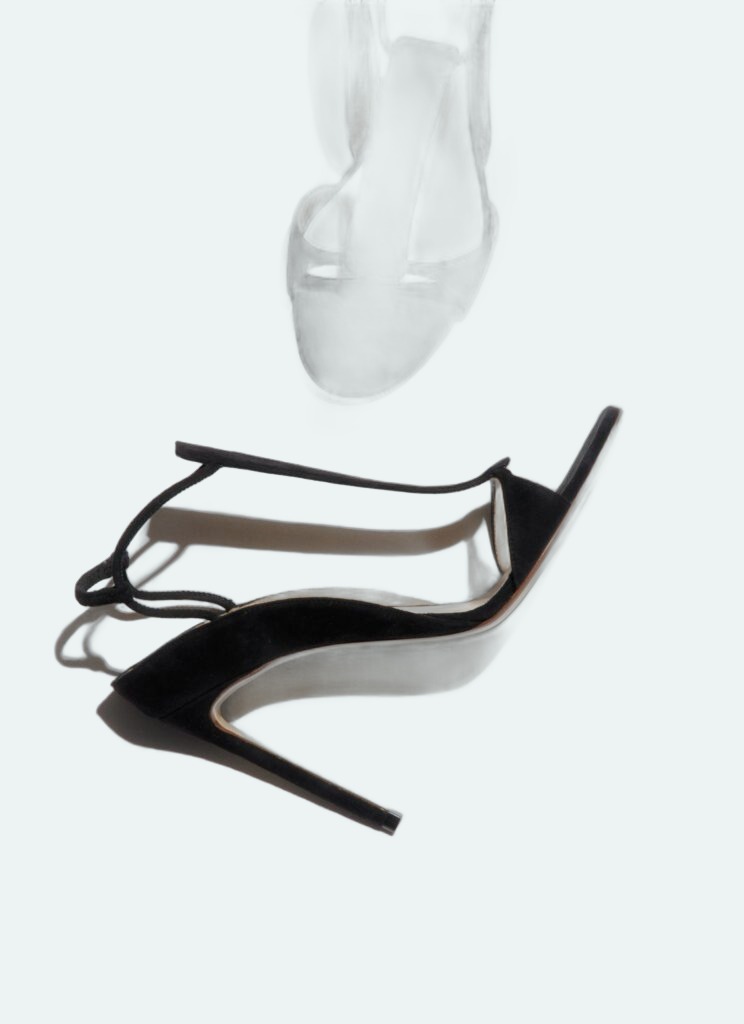 Francesco Russo - T-Strap Sandal - Black