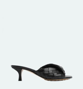Bottega Veneta - Blink Mule Kitten - Black - Image 1