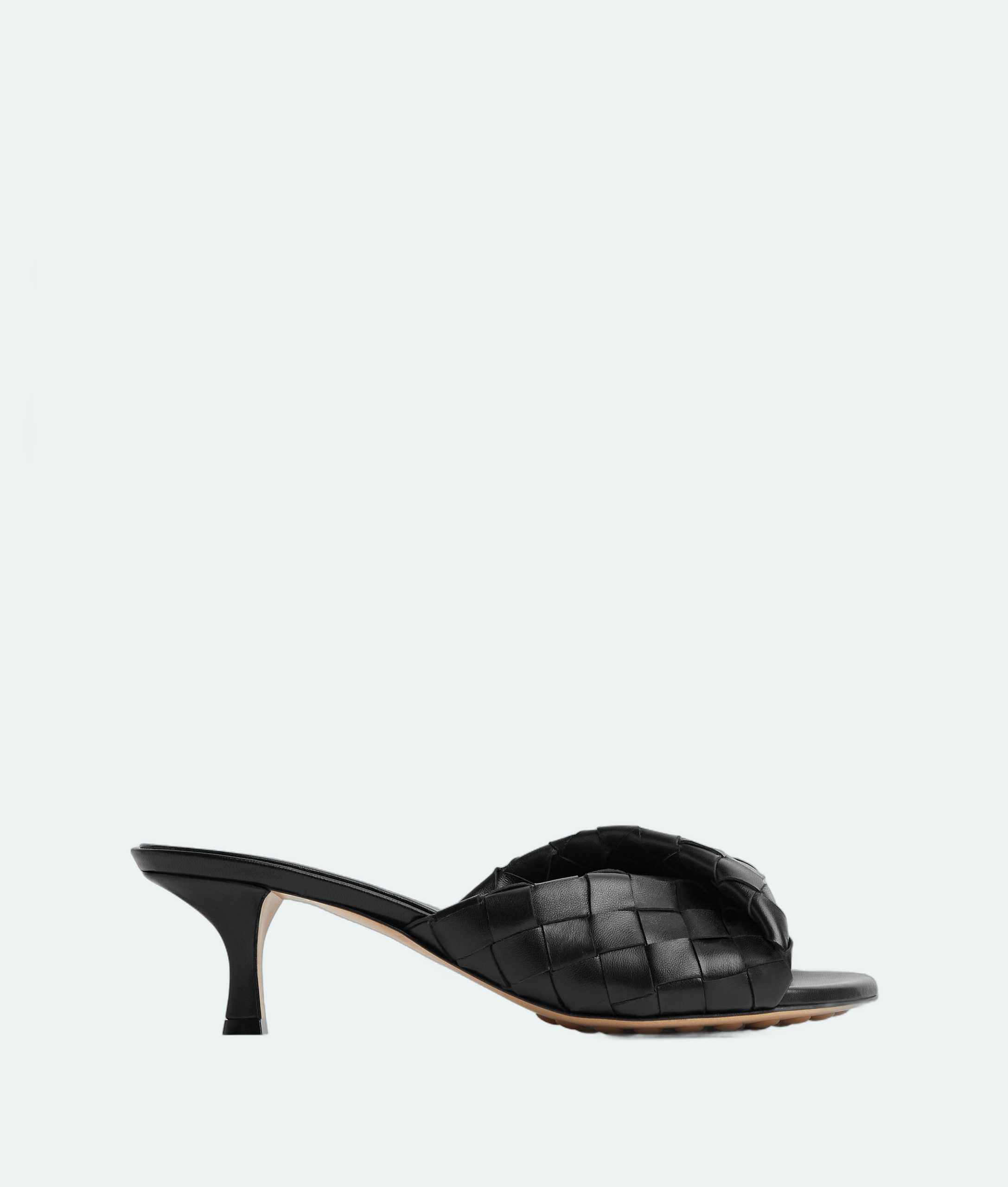 Bottega Veneta - Blink Mule Kitten - Black - Image 1