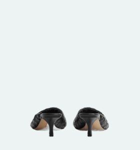 Bottega Veneta - Blink Mule Kitten - Black - Image 3