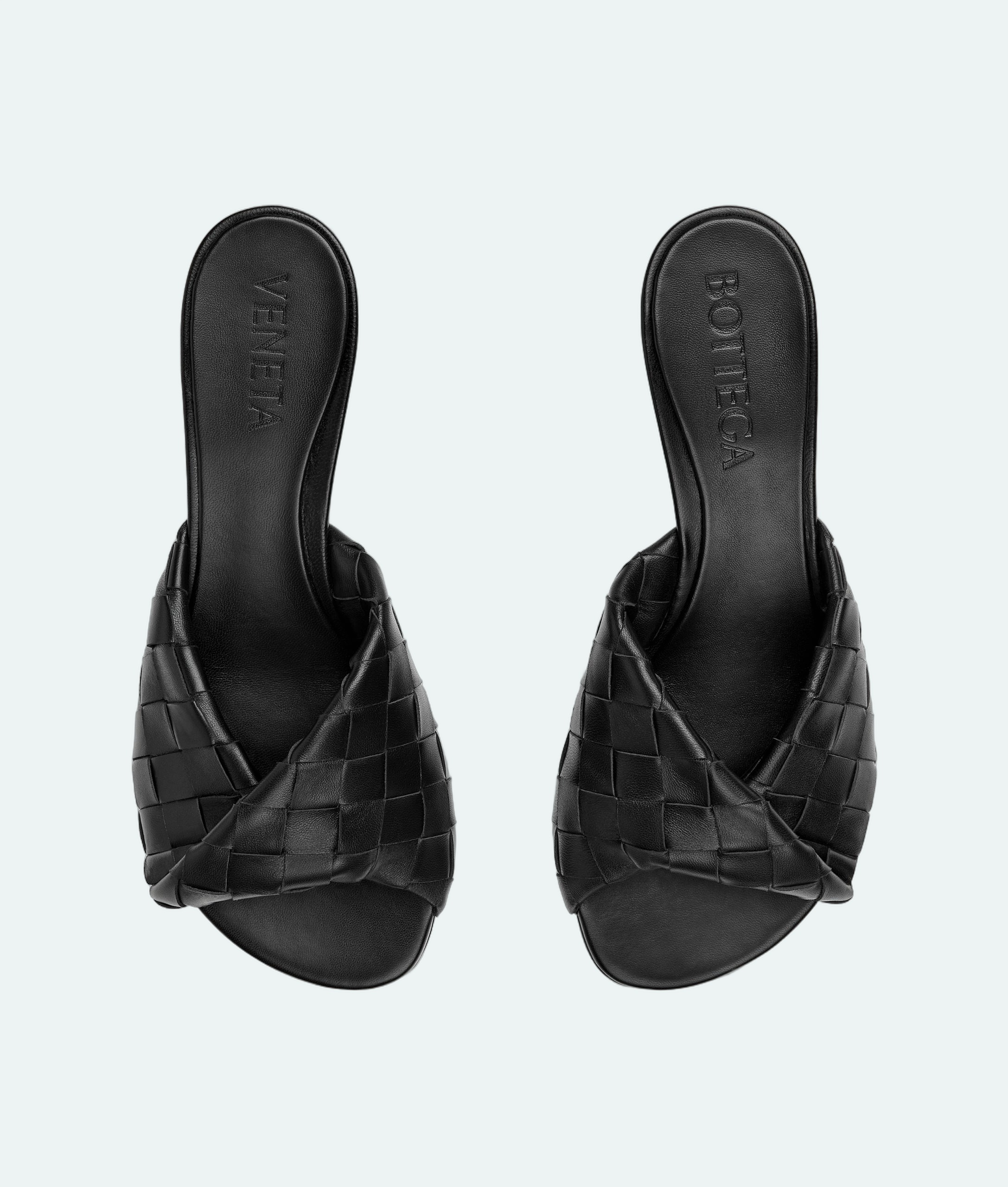 Bottega Veneta - Blink Mule Kitten - Black - Image 4