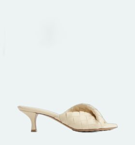 Bottega Veneta - Blink Mule Kitten - Sea Salt - Image 1