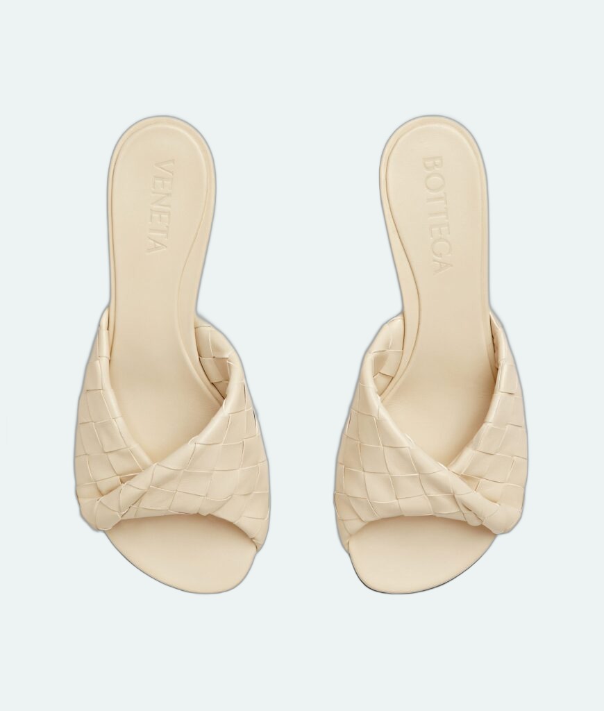 Bottega Veneta - Blink Mule Kitten - Sea Salt