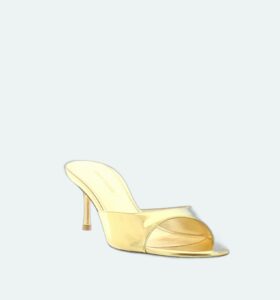Amina Muaddi - Jeanne Slipper 60 - Gold - Image 2